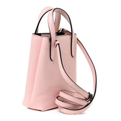 Salvatore Ferragamo Tumbled Calfskin Gancini Mini Bag Pink 2 of 10