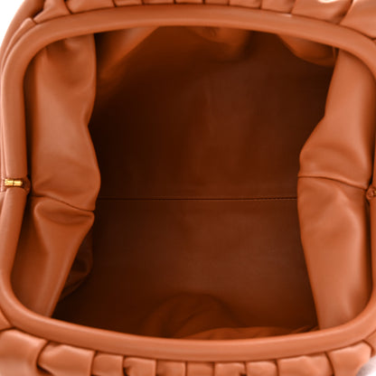 Bottega Veneta Smooth Butter Calf The Pouch Oversized Clutch Clay 5 of 9