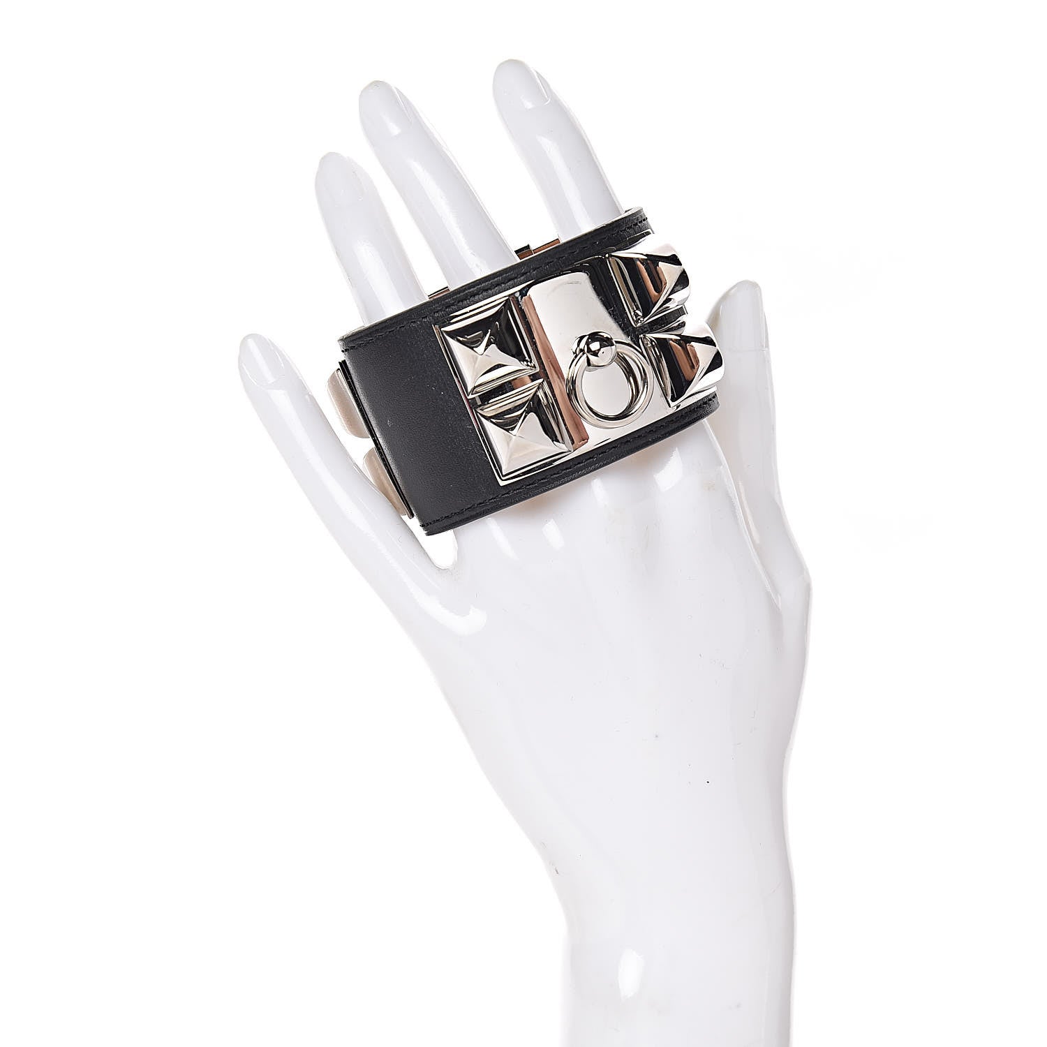 Hermes Box Collier de Chien CDC Bracelet S Black 2 of 5
