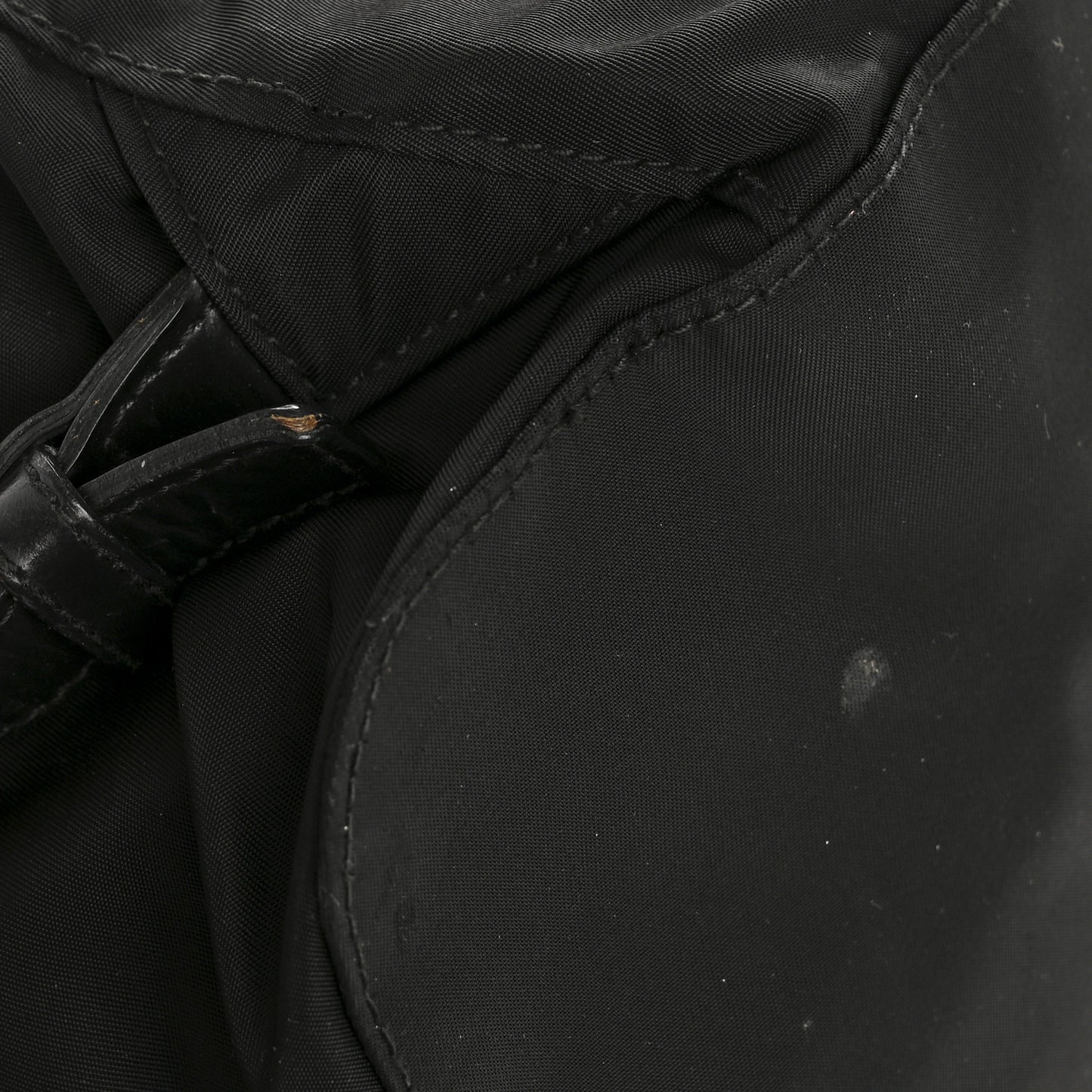 Nylon Vela Medium Backpack Black
