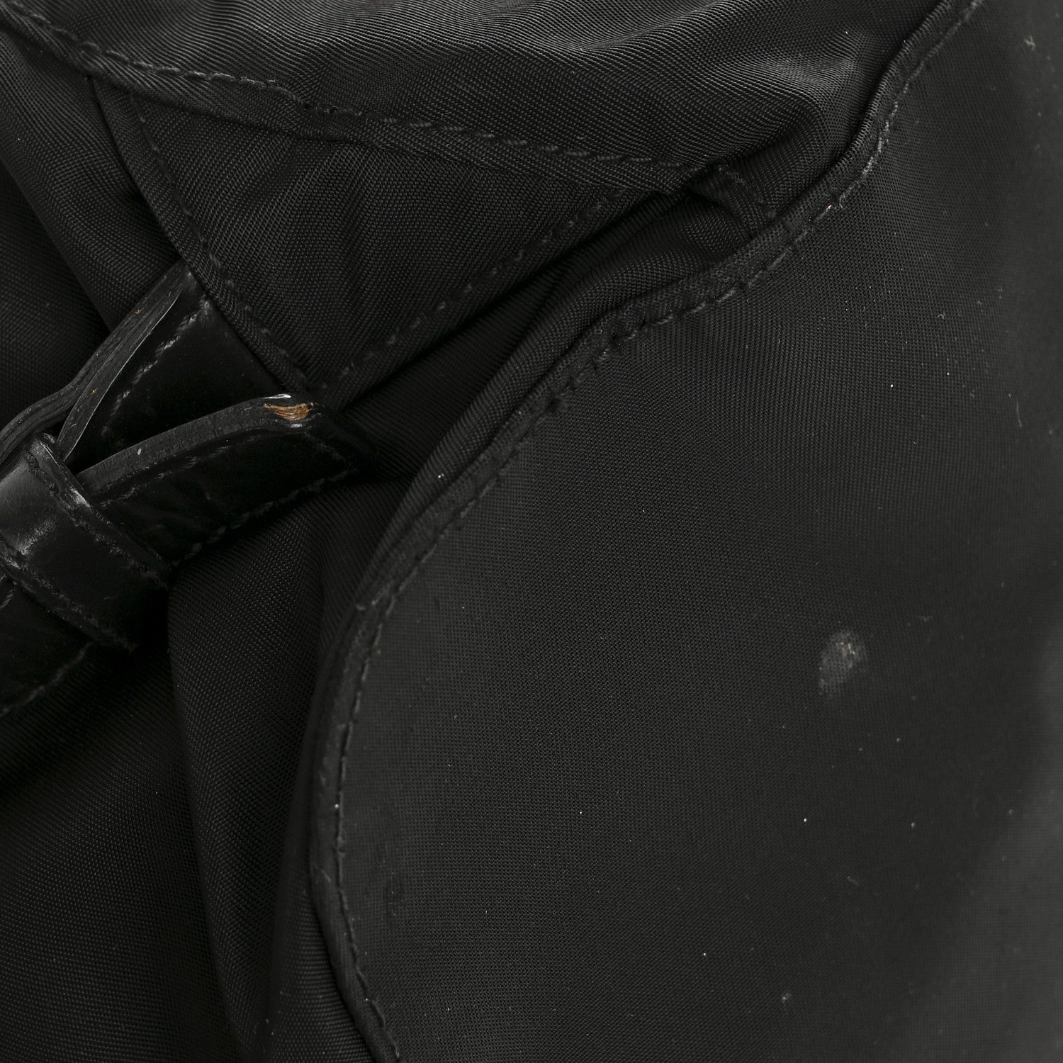 Prada Nylon Vela Medium Backpack Black 15 of 15