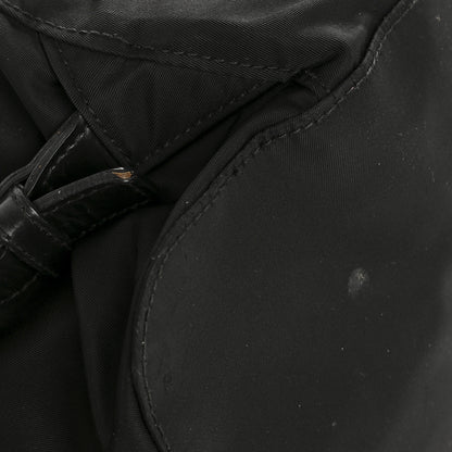 Prada Nylon Vela Medium Backpack Black 15 of 15