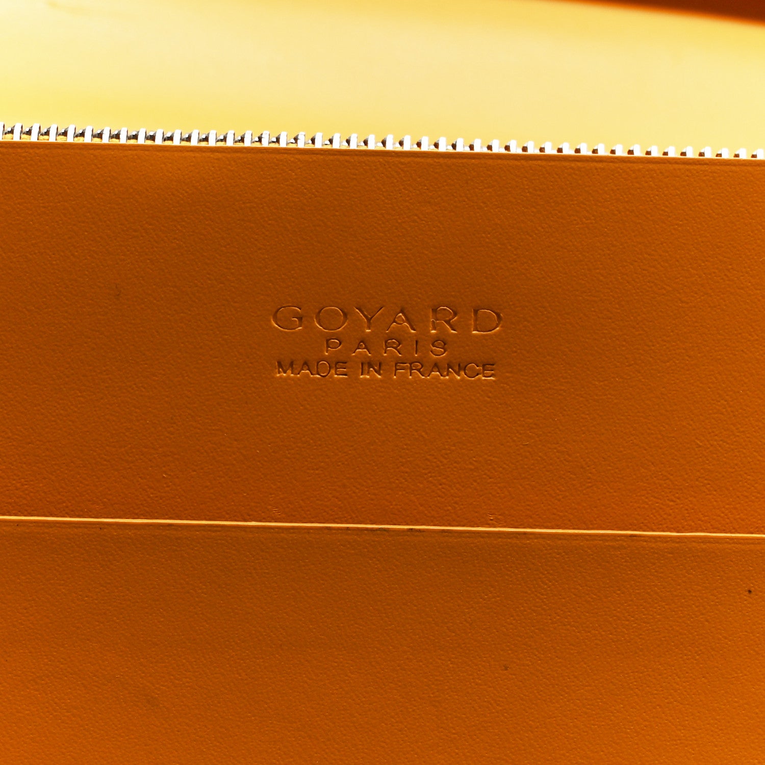 Goyard Goyardine Richelieu Wallet Yellow 6 of 7