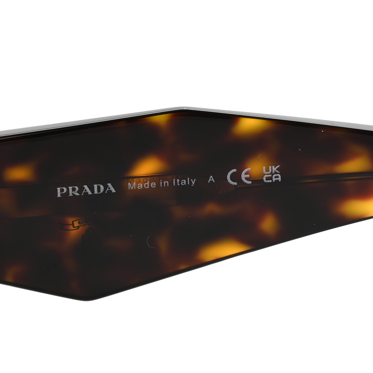 Prada Acetate Symbole Sunglasses SPR 17W Honey Tortoise 5 of 7
