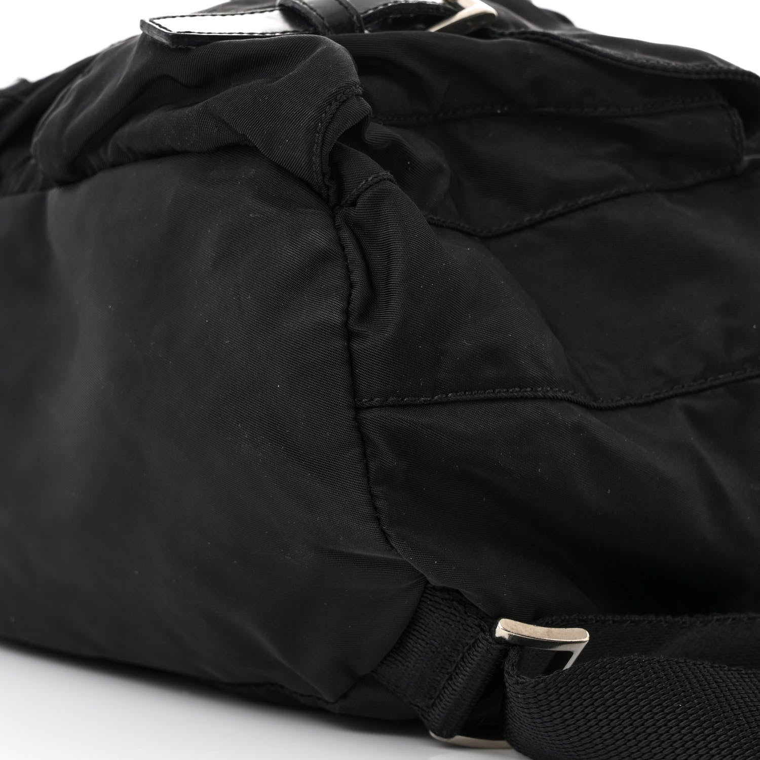 Prada Tessuto Nylon Vela Small Backpack Black 9 of 9
