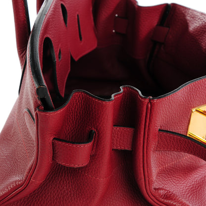 Hermes Taurillon Clemence JPG Birkin 42 Rouge H 9 of 19