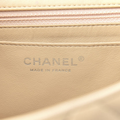 Chanel Lambskin Quilted Jumbo Double Flap Beige 6 of 12