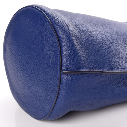 Celine Supple Grained Calfskin Big Bag Bucket Cobalt 8 of 12