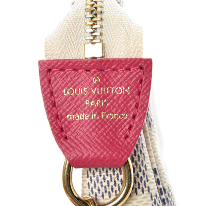 Louis Vuitton Damier Azur 2017 Christmas Animation Mini Pochette Accessories 5 of 8