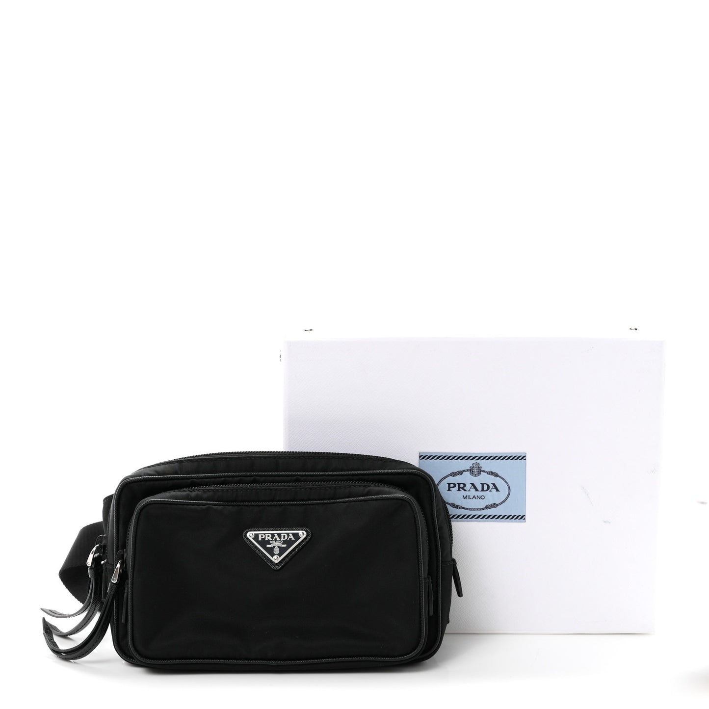 Tessuto Nylon Belt Bag Black