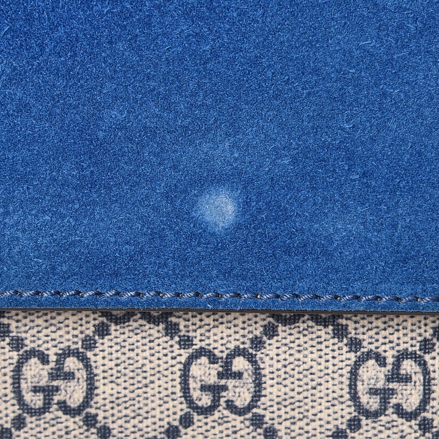 Gucci GG Supreme Monogram Blooms Mini Dionysus Shoulder Bag Blue 10 of 10