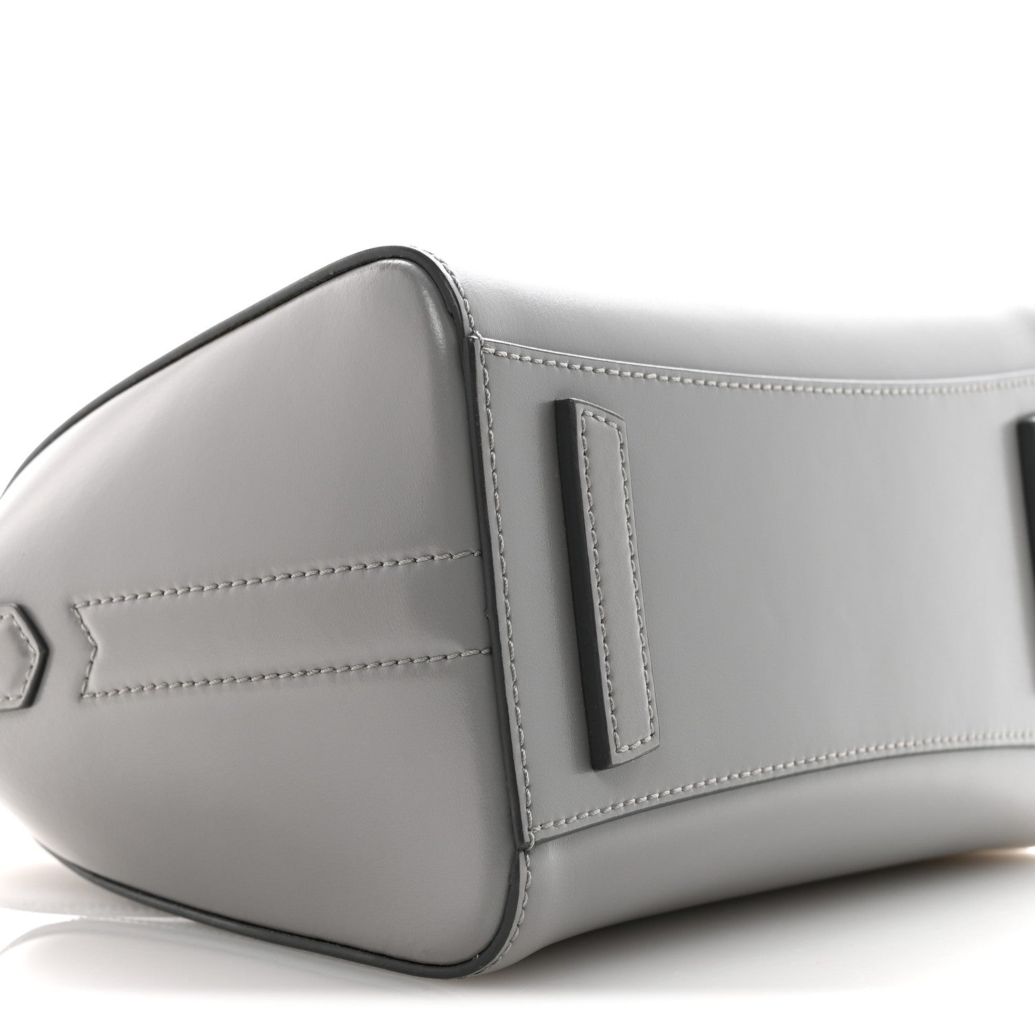 Givenchy Shiny Lord Calfskin Mini Antigona Pearl Grey 8 of 14
