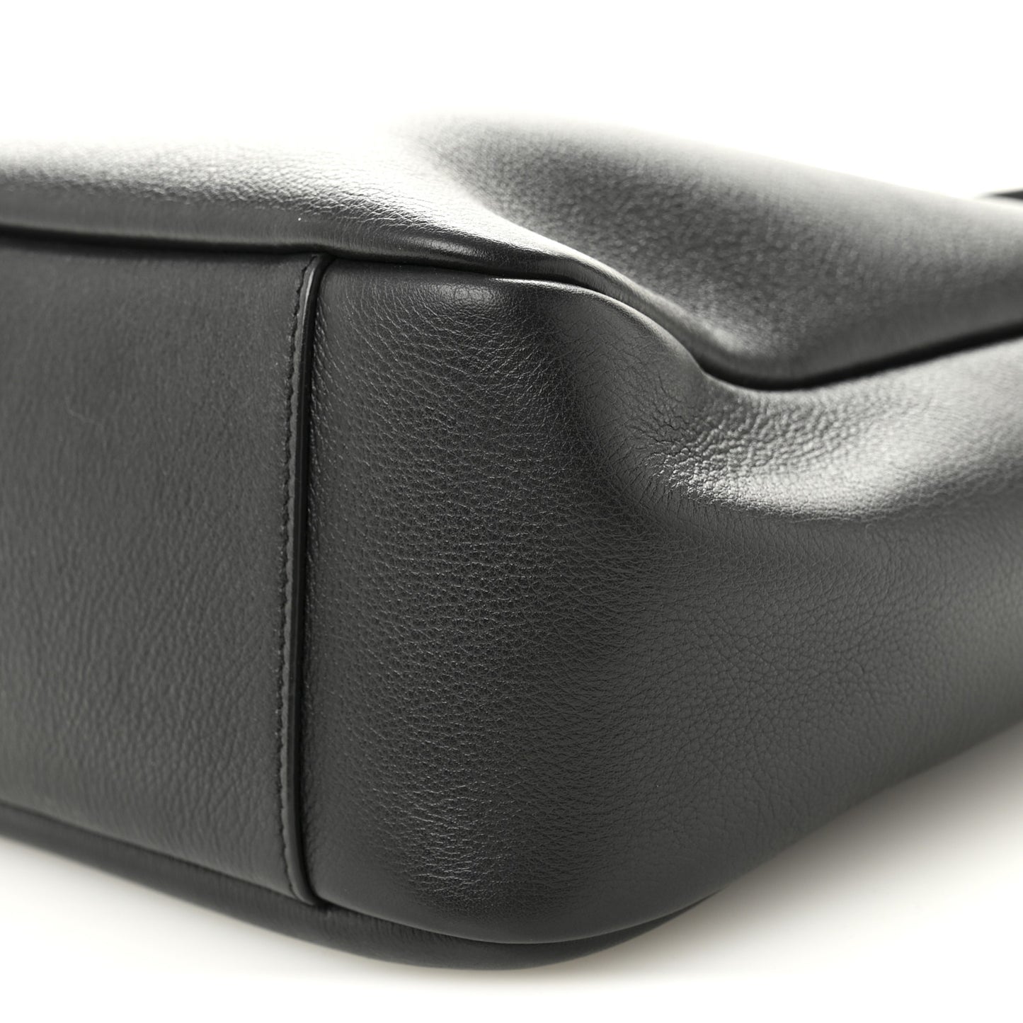 Smooth Calfskin Small Le 5 A 7 Soft Hobo Black