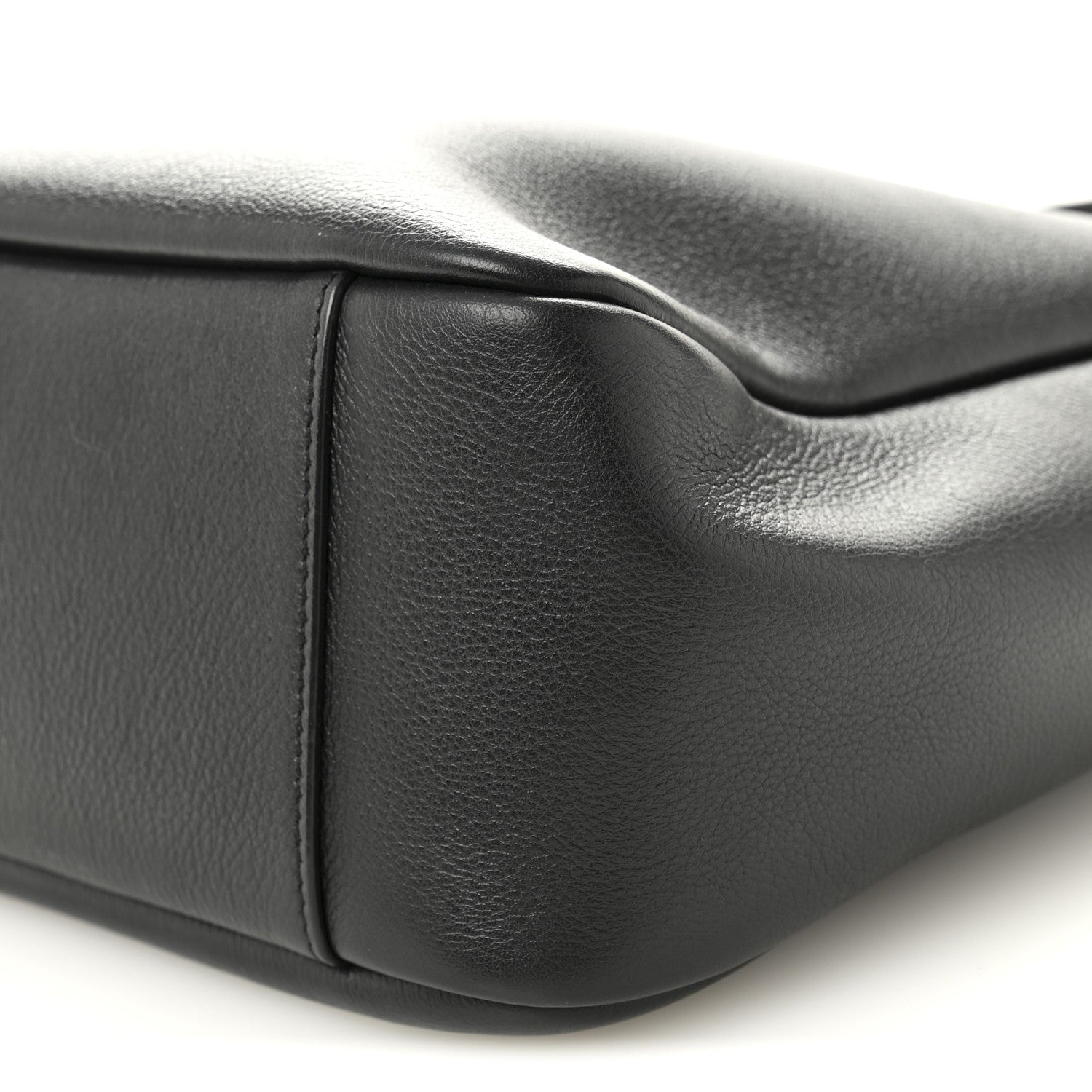 Saint Laurent Smooth Calfskin Small Le 5 A 7 Soft Hobo Black 10 of 10