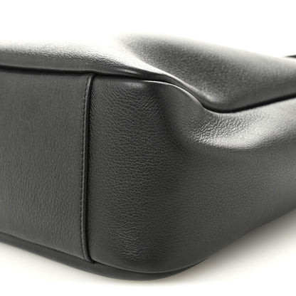 Saint Laurent Smooth Calfskin Small Le 5 A 7 Soft Hobo Black 10 of 10