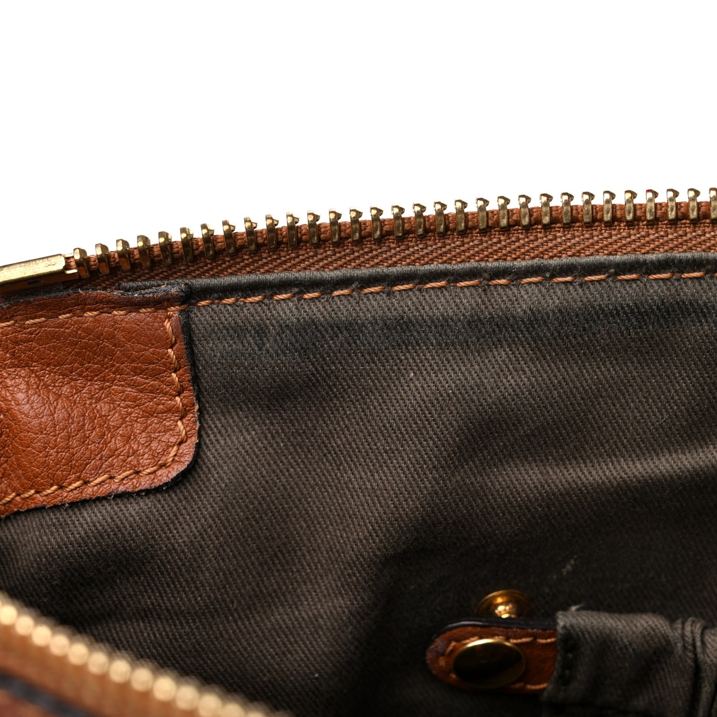 Calfskin Medium Marcie Satchel Tan