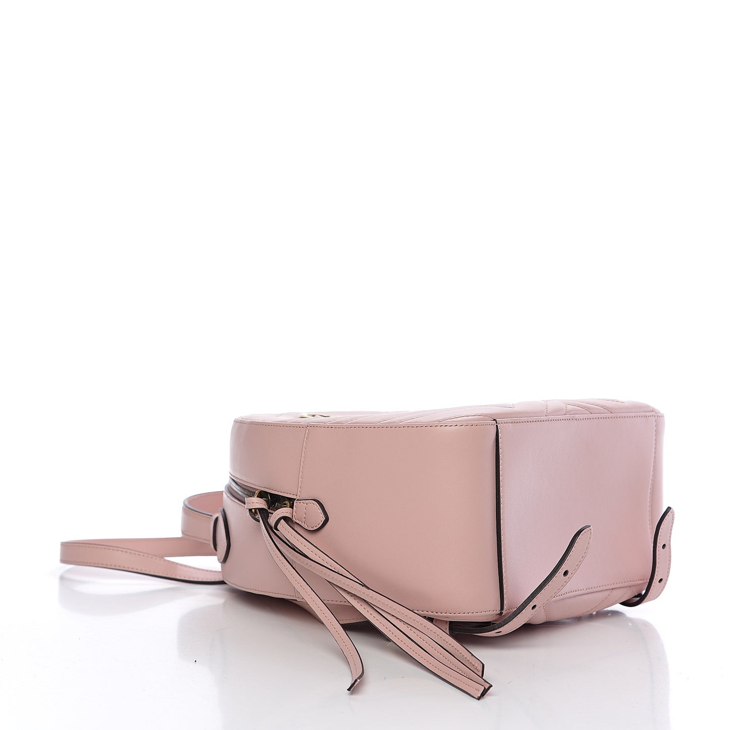 Calfskin Matelasse GG Marmont Dome Backpack Perfect Pink