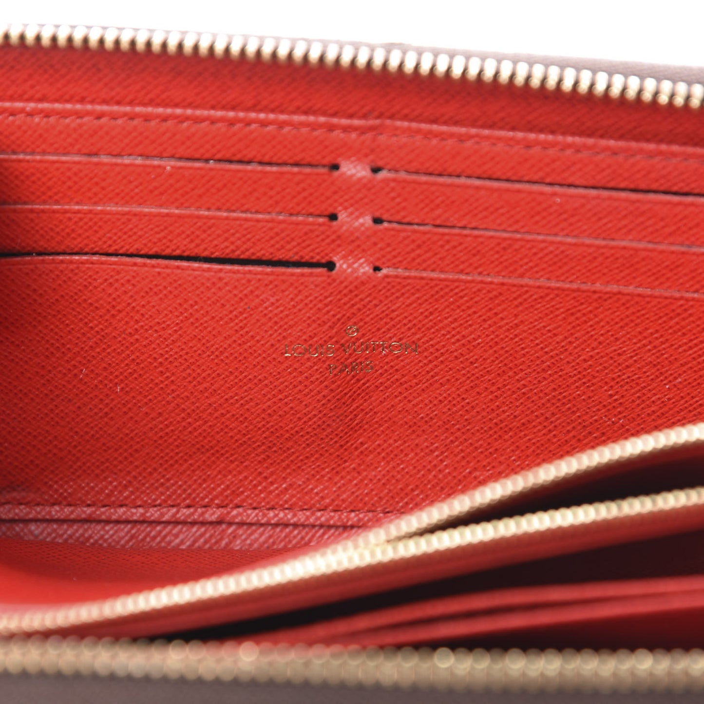 Monogram Zippy Wallet Coquelicot