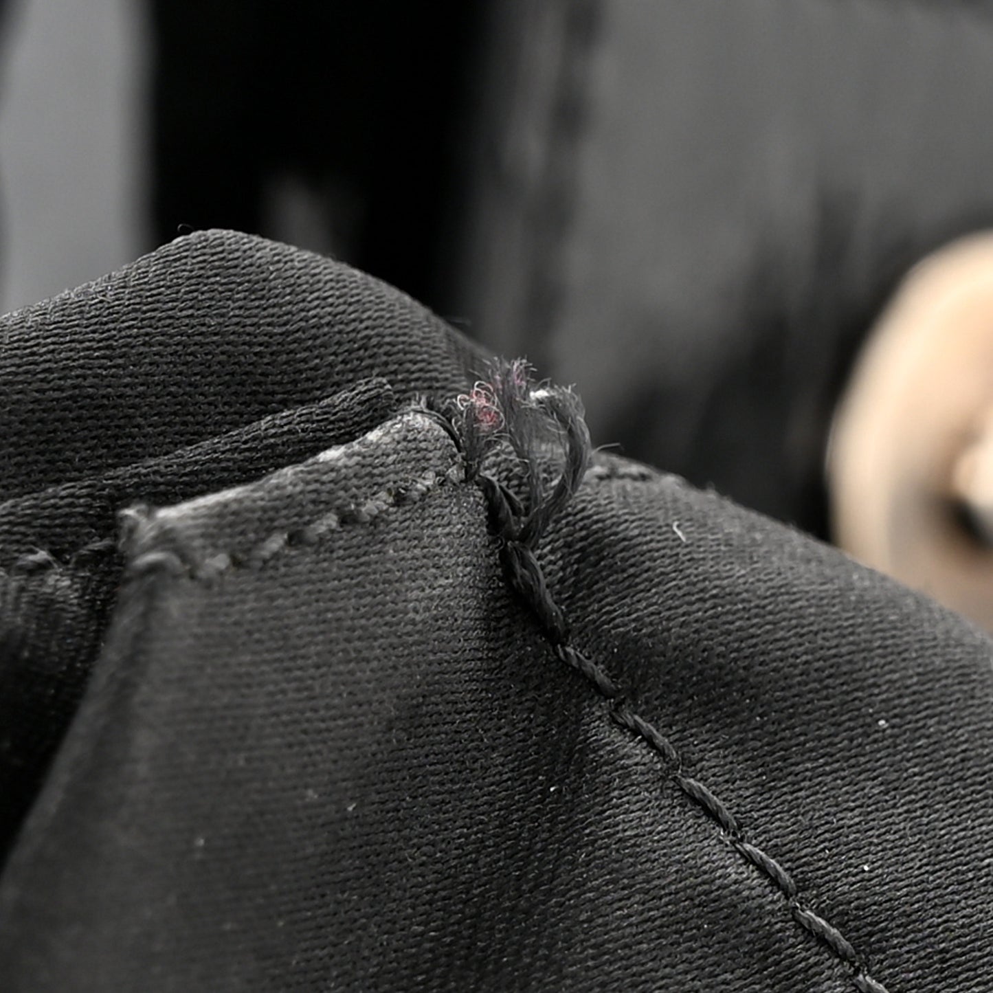 Patent Camellia Shoulder Bag Black