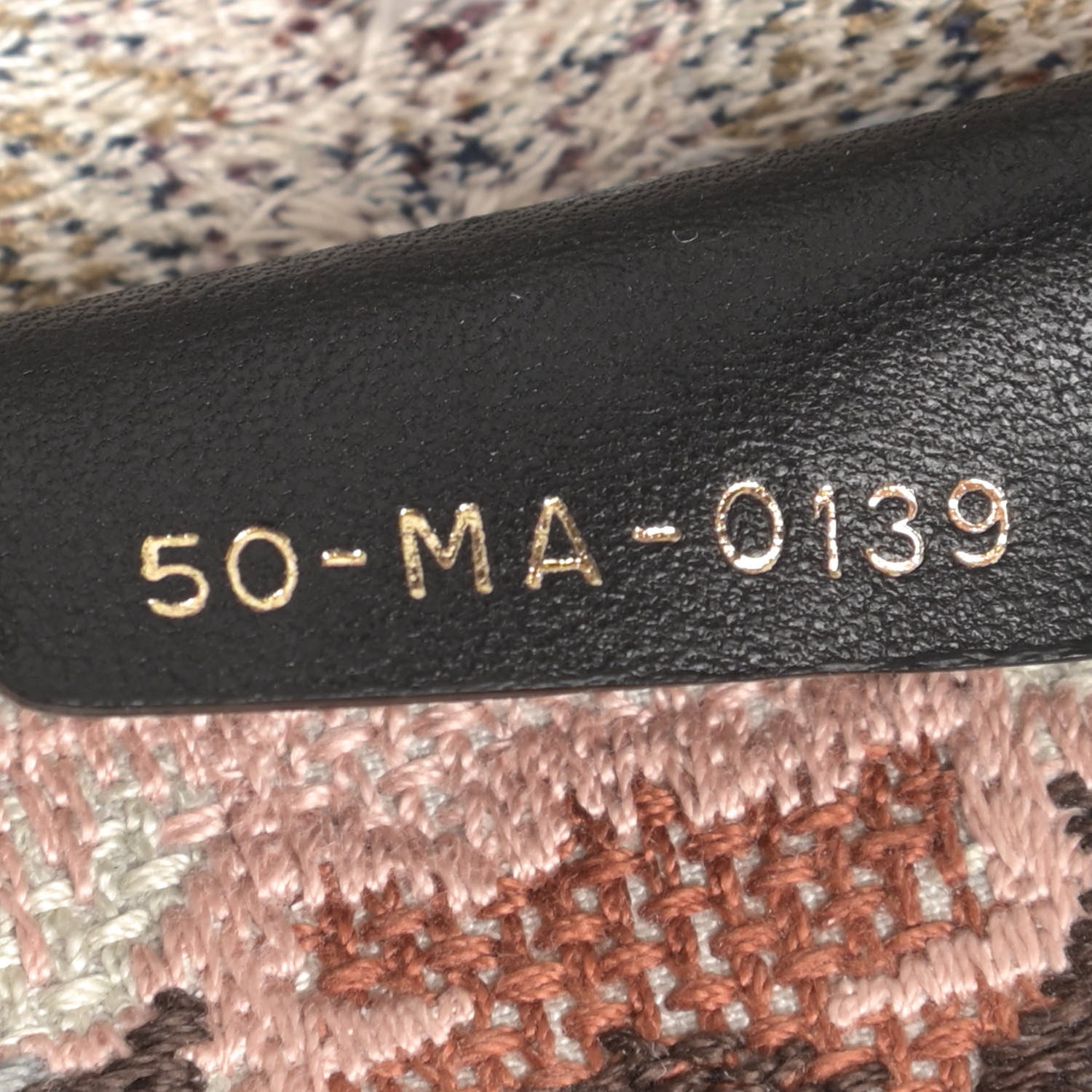 Christian Dior Canvas Embroidered KaleiDioroscopic Book Tote Multicolor 7 of 13