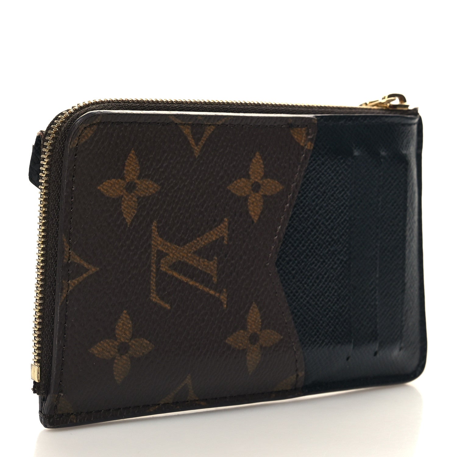 Louis Vuitton Monogram Recto Verso Card Holder Black 3 of 8