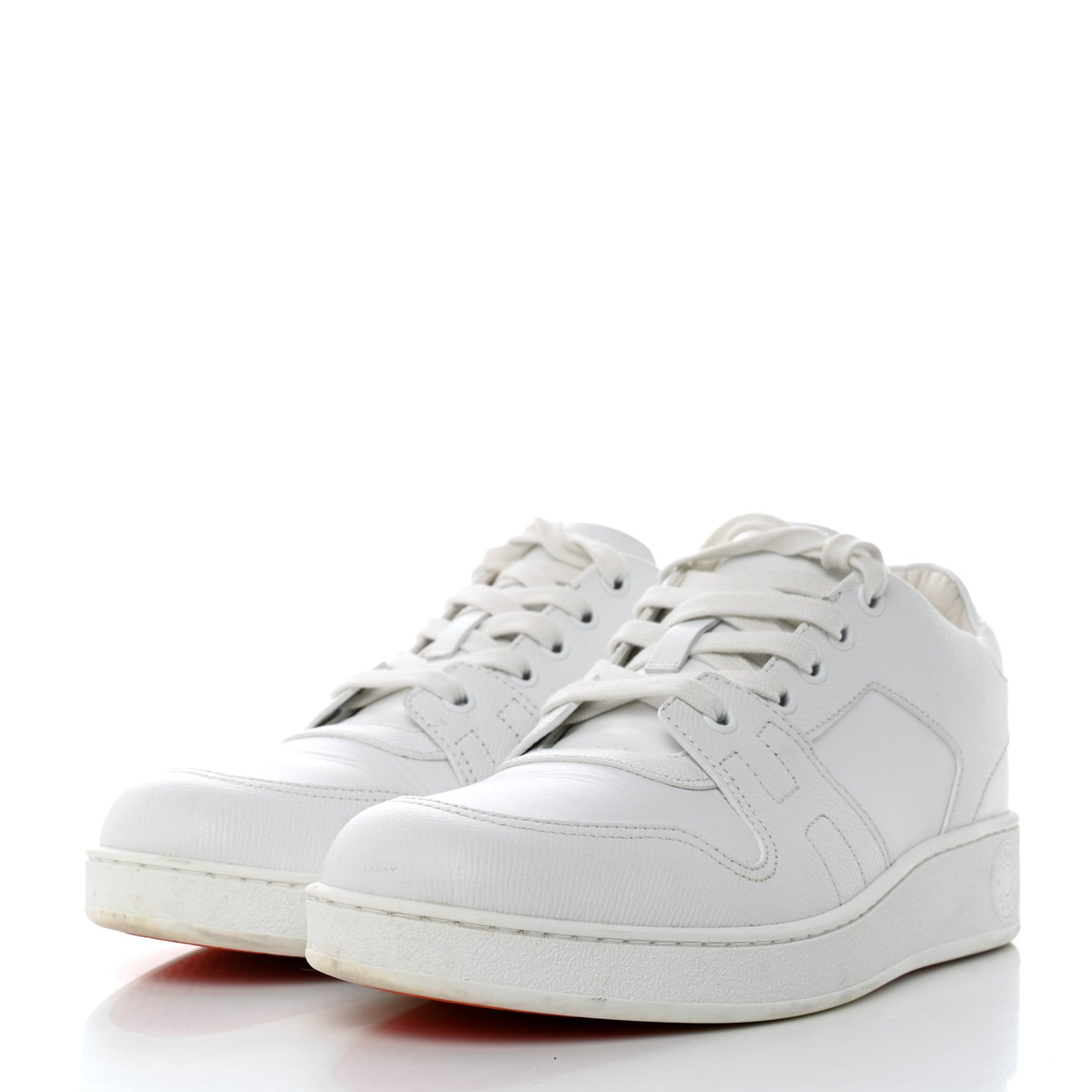 Epsom Calfskin Womens Free Sneakers 37 White