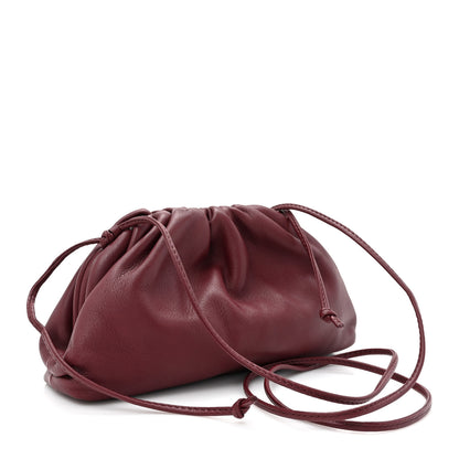 Bottega Veneta Butter Calfskin The Mini Pouch Bordeaux 3 of 13