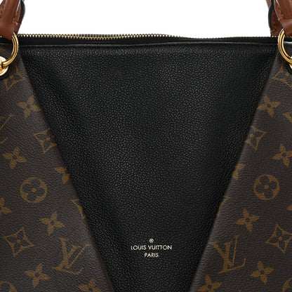 Louis Vuitton Monogram V Tote MM Black 7 of 10