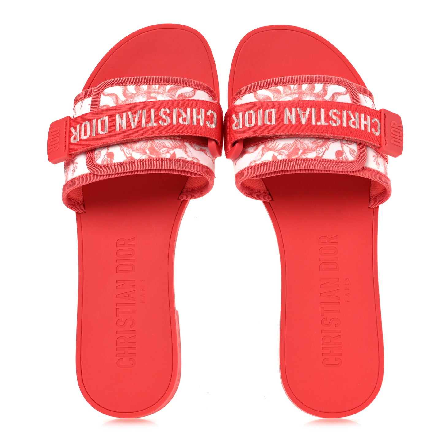 Nylon Dio(r)evolution Slide Sandals 39 Pink