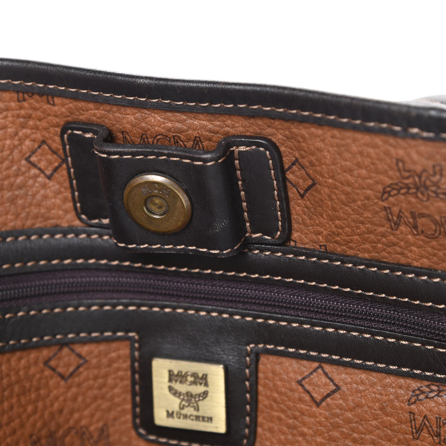 Visetos Shopper Tote Cognac
