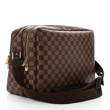 Louis Vuitton Damier Ebene Reporter GM 3 of 17