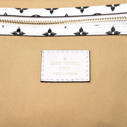 Louis Vuitton Monogram Giant Speedy Bandouliere 30 Kaki Beige 7 of 12