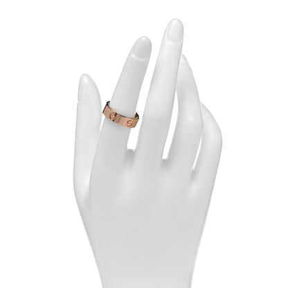 Cartier 18K Pink Gold 5.5mm LOVE Ring 54 6.75 2 of 5