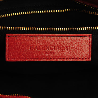 Balenciaga Agneau Giant 12 Gold Hardware City Rouge Ambre 5 of 8