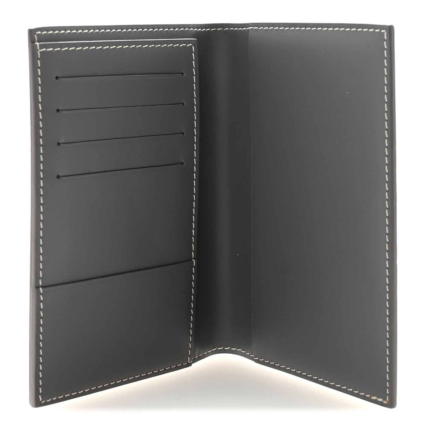 Goyardine Passport Wallet Grey