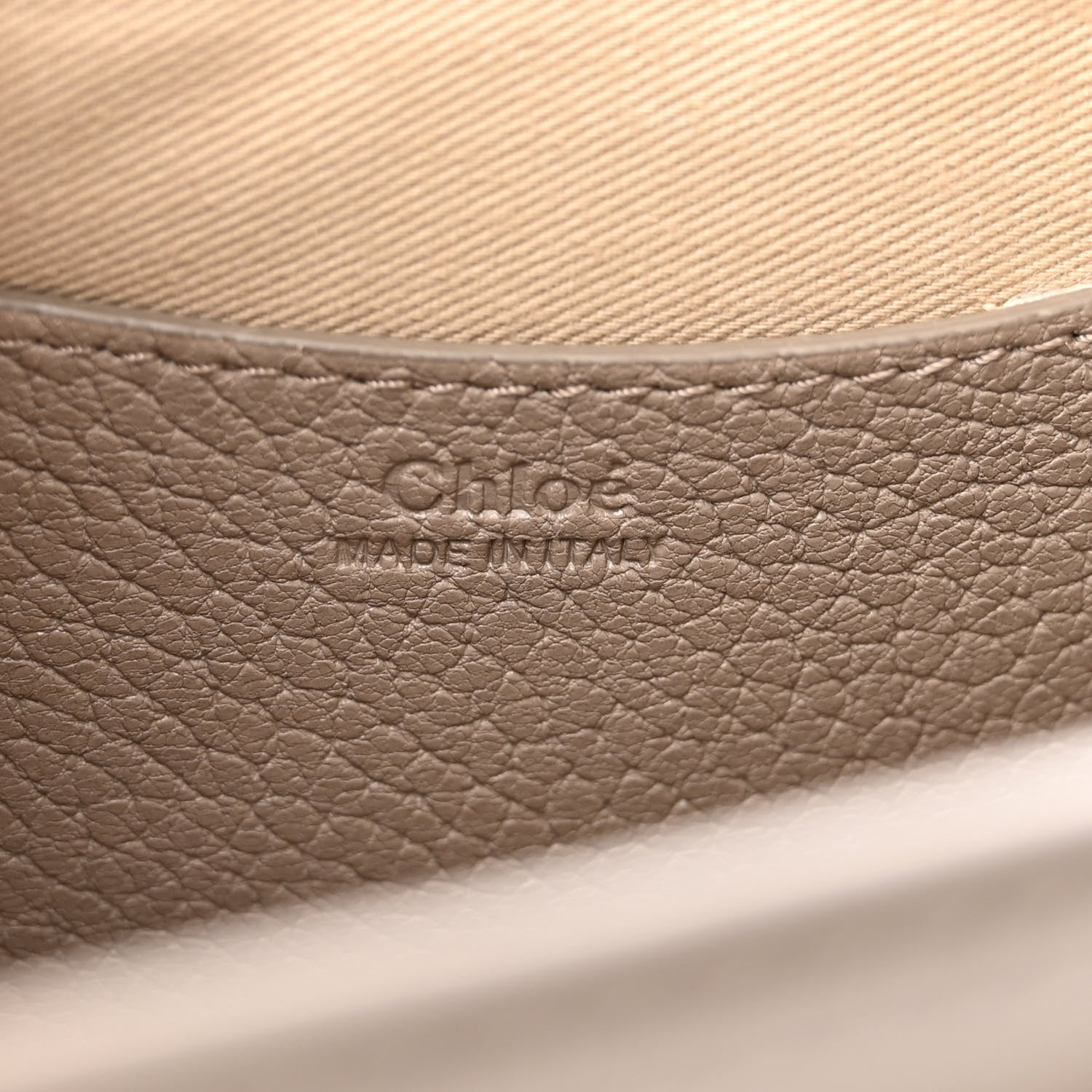 Chloe Calfskin Large Tess Bag Motty Grey 6 of 16