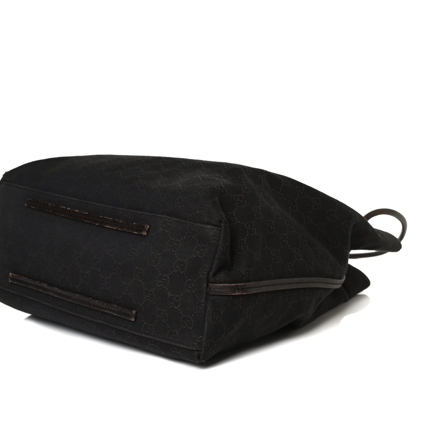 Smooth Calfskin Large Tie Knot Tote Black