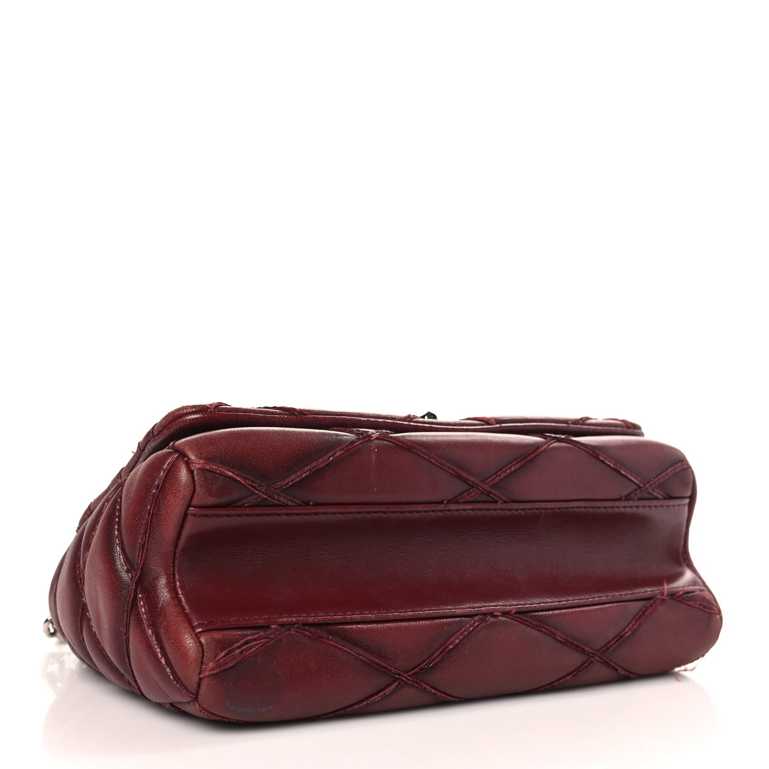 Louis Vuitton Lambskin Malletage GO-14 PM Bordeaux 4 of 13