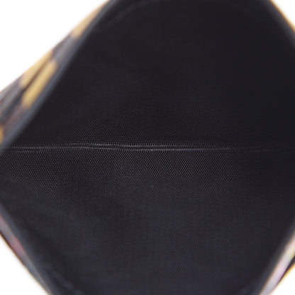 Givenchy Textured Coated Canvas Egyptian Print Card Holder Multicolor 5 of 7