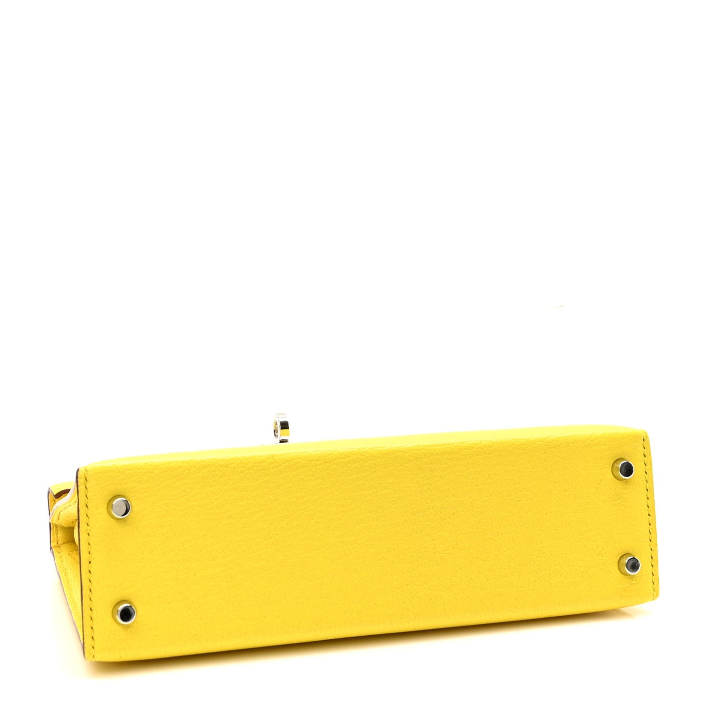 Chevre Mysore Mini Kelly Sellier 20 Jaune Citron