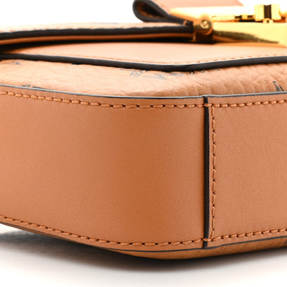 MCM Visetos Small Millie Crossbody Belt Bag Cognac 8 of 9