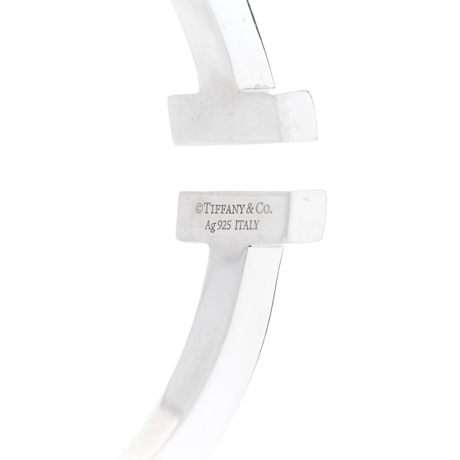 Tiffany Sterling Silver T Square Bracelet 4 of 4