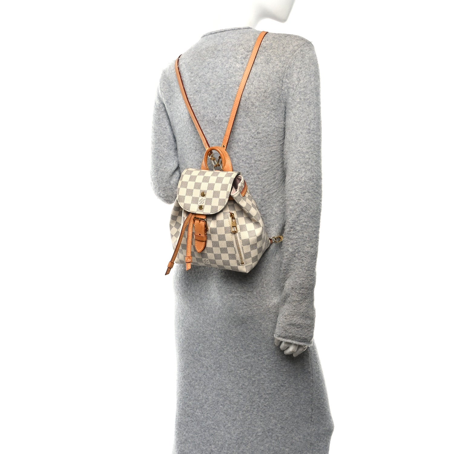 Louis Vuitton Damier Azur Sperone BB Backpack 1877906 – FASHIONPHILE