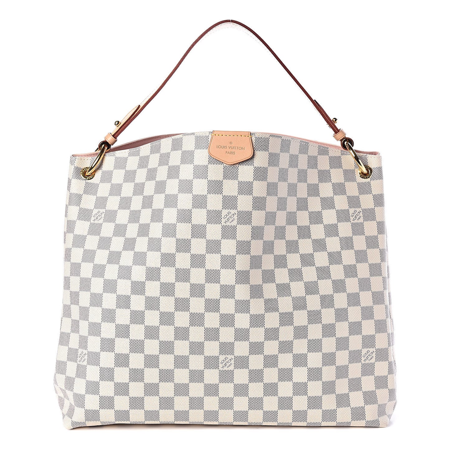 Damier Azur Graceful MM Rose Ballerine
