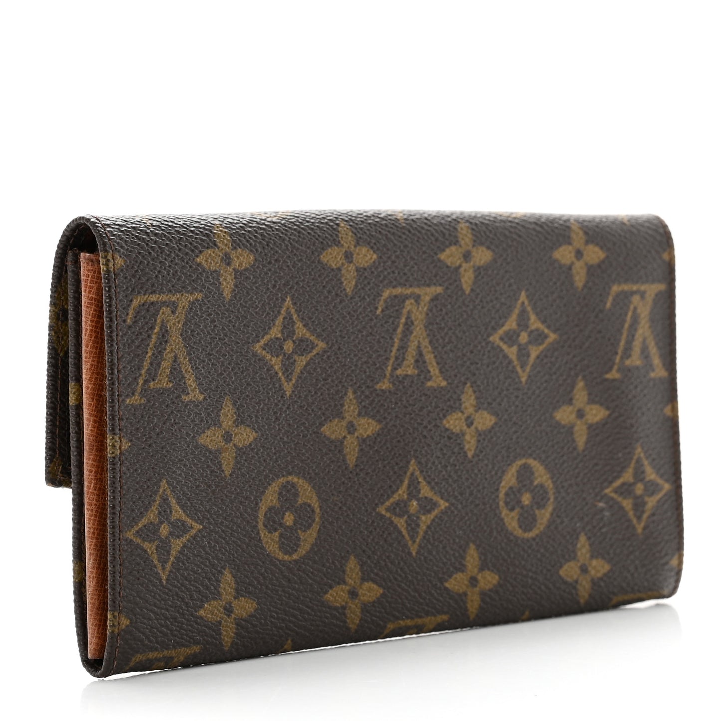 Monogram Flap Wallet