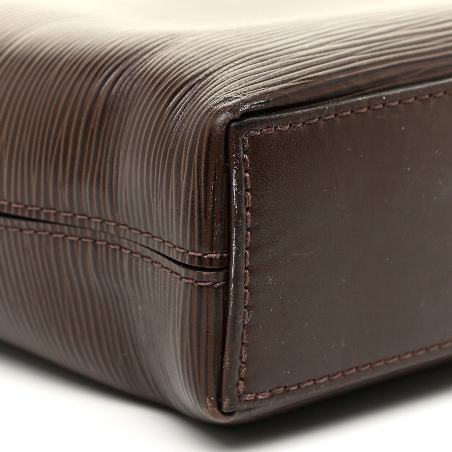 Louis Vuitton Epi Brooks Briefcase Brown 10 of 40