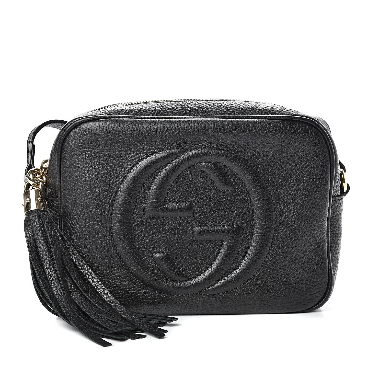 Gucci Pebbled Calfskin Small Soho Disco Bag Black 1 of 9