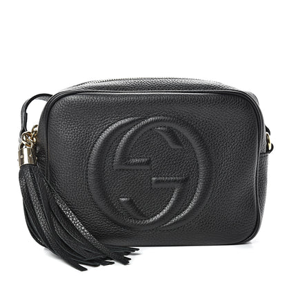 Gucci Pebbled Calfskin Small Soho Disco Bag Black 1 of 9