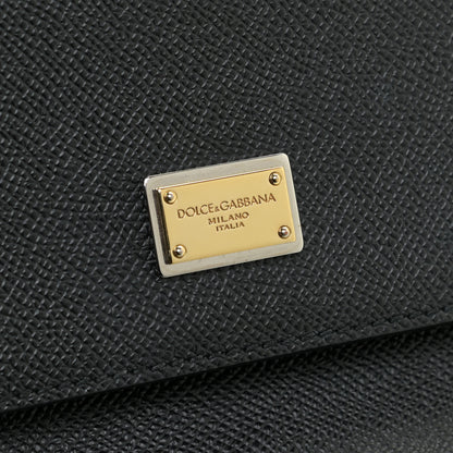 Dolce & Gabbana Dauphine Medium Miss Sicily Satchel Black 9 of 9
