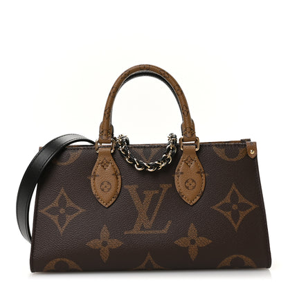 Louis Vuitton Reverse Monogram Giant OnTheGo East West Chain 1 of 10
